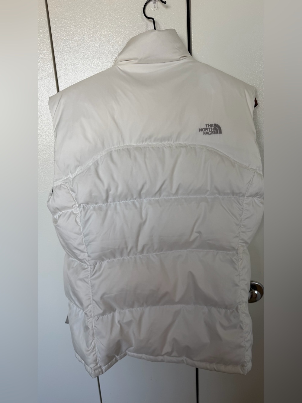 The North Face 600 Fill Down Puffer Vest White Girls XL 18 Women’s S/M